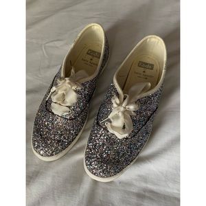 Kate Spade Glitter Keds